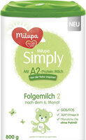MILUPA Si,mply mit A2-Protein Milch Folgemilch 2 800G