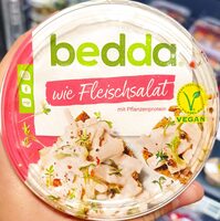 Feinkostsalat mit pflanzenprotein