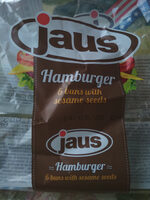 Brot: Hamburger buns with sesame seeds