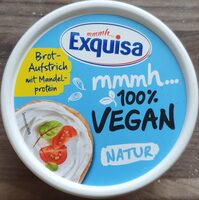 Mmmh... Brotaufstrich mit Mandelprotein Vegan Natur