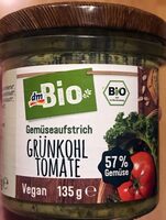 Gemüseaufstrich Grünkohl Tomate