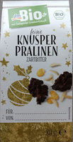 Feine Knusper-Pralinen Zartbitter