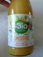 Smoothie pomme citron mangue fruit de la passion