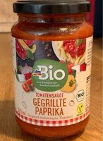 Tomatensauce gegrillte Paprika