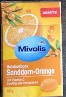 Halsbonbons Sandorn-Orange