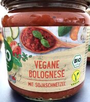 Vegane Bolognese mit Sojaschnetzel