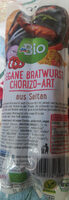 Vegane Bratwurst Chorizo-Art