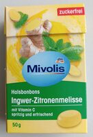Halsbonbons Ingwer-Zitrone