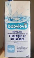 Babywasser felsenquelle steinhagen