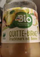 Quitte-Birne Fruchtmark mit Banane