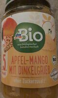 Dm Bio Apfel-Mango mit Dinkelgrieß
