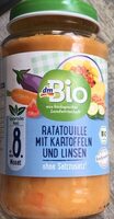Ratatouille mit Kartoffeln und Linsen