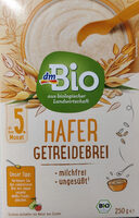 Hafer Getreidebrei