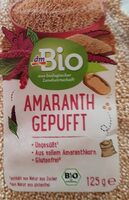 Amaranth gepufft