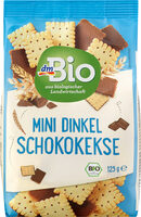 Mini Dinkel Schokokekse