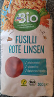 Pasta Fusilli Rote Linsen Nudeln