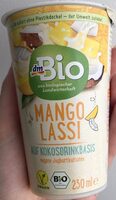 Mango Lassi auf Kokosdrinkbasis