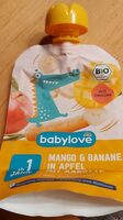 Mango u Banane in Apfel mit Karotte