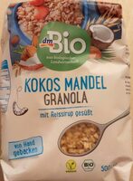 Kokos Mandel Granola