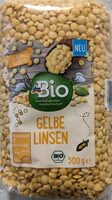 Gelbe Linsen