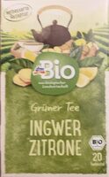 Grüner Tee Ingwer Zitrone Bio