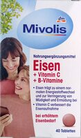 Nahrungsergänzungsmittel Eisen + Vitamin C + B-Vitamine