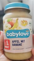 Apfel mit Banane (ab 5. Monat)
