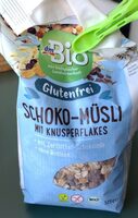 Glutenfrei Schoko-Müsli mit Knusperflakes