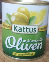 Manzanilla Oliven mit Zitronencreme