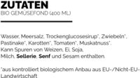 Bio Gemüsefond