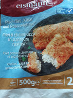 Fischfilet  "Käse und Röstzwiebeln"