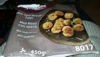 Mini rostis au lard