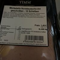 Mortadella Norddeutsche Art