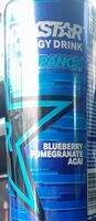 Blueberry Pomegranate Acai Energy Drink