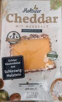 Cheddar mit Meersalz