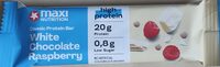 Classic Protein Bar White Choc-Rasp., Maxi Nutrition