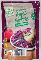 Rotkohl mit Apfel