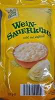 Weinsauerkraut mild aus weißkohl