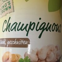 Champignons 3. Wahl, geschnitten