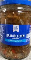 Bratröllchen in mild-würziger Marinade