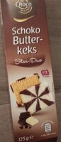 Schoko Butterkeks Star-Duo