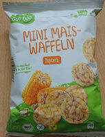 Bio Mini-Maiswaffeln - Popcorn