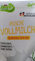 Frische Bio-Vollmilch, 3,8% Fett