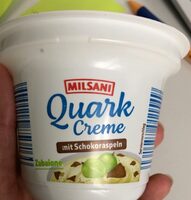 Quarkcreme mit Schokoraspeln - Zabaione