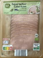 Bayerischer Bio-Leberkäse, fein