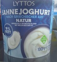 Sahnejoghurt mild nach griechischer Art - Natur