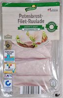 ALDI GÜLDENHOF Pute Putenbrust-Filet-Roulade, gepökelt & gegart 100g 1,49€ Packung 1kg 14,90€
