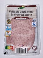 Geflügel-Gutsherren-Brühwurstpastete