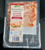 Hähnchenfleisch in Rinderaspik
