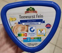 Teewurst, fein